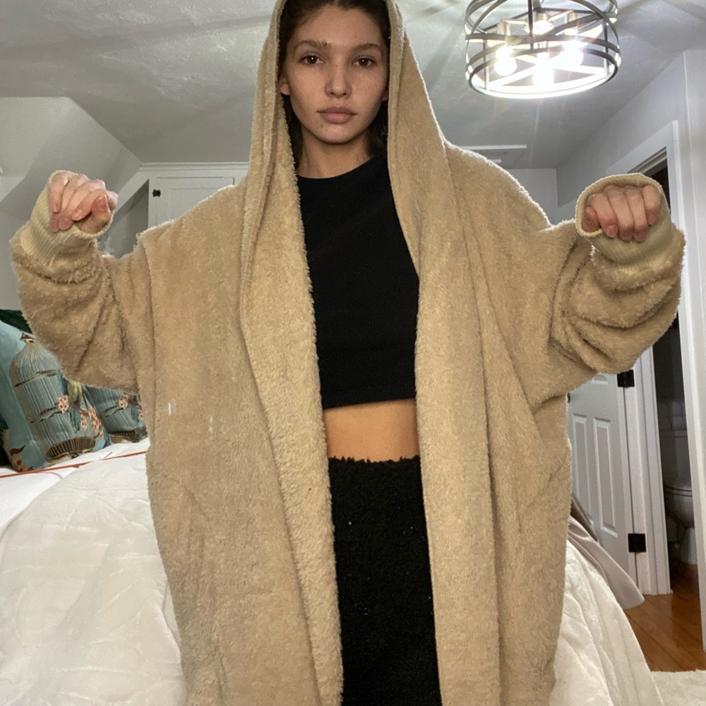 TAN SHERPA JACKET